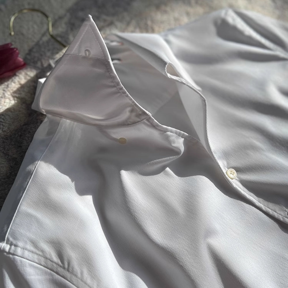 Stay Cool: Bamboo V-Neck Shirt