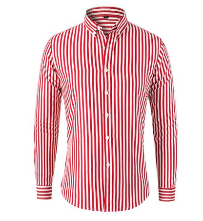 Elegant Striped Comfort Shirt