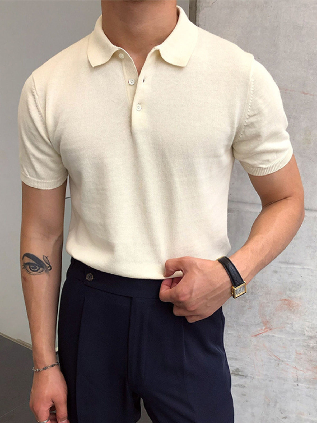 Slim-Fit Cotton Polo