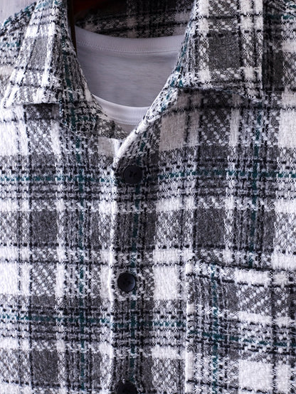 Flattering-Fit Plaid Shirt