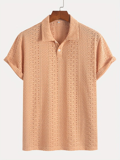 Flattering Lace Knit Shirt