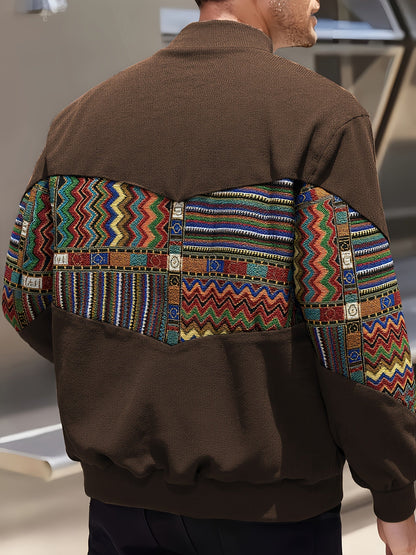 Flattering Color-Block Jacket