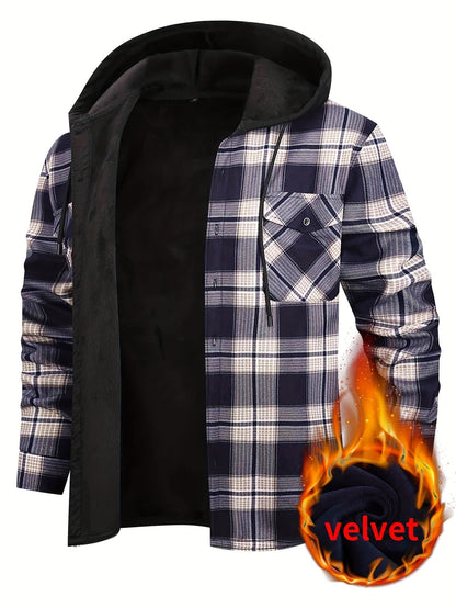 Cozy Plaid Hoodie
