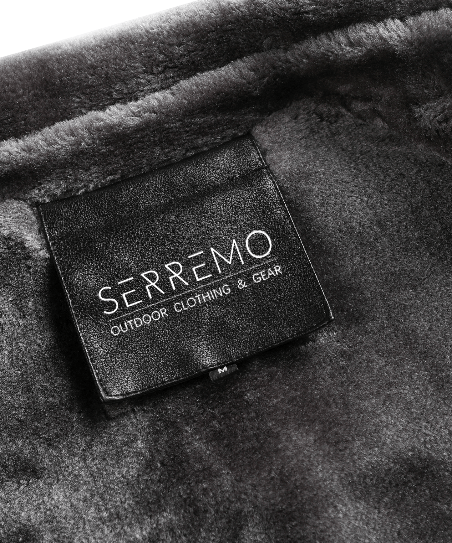 Insulated Faux-Leather Coat