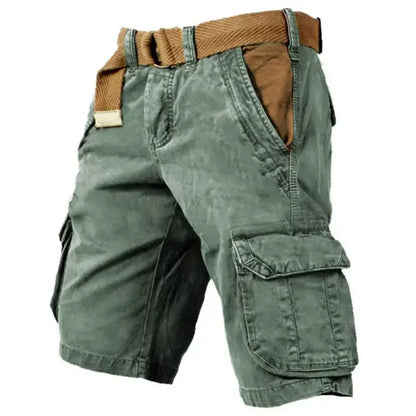 Vintage-Charm Cargo Shorts