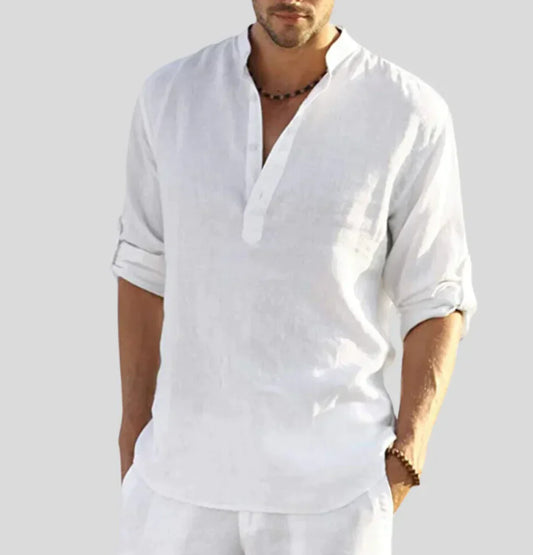 Effortless Cool Linen Shirt