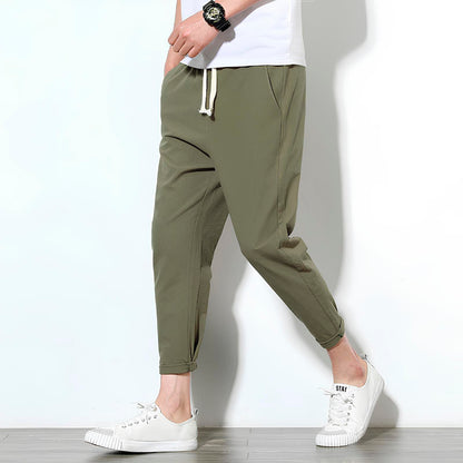Men's Elastic-Waist Pants
