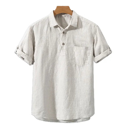 Luxury Linen Polo