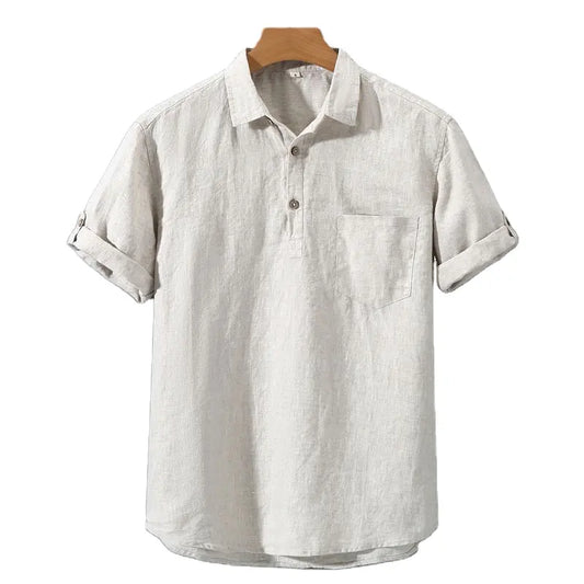 Luxury Linen Polo