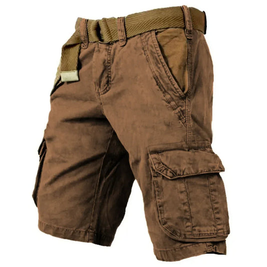 Vintage-Charm Cargo Shorts