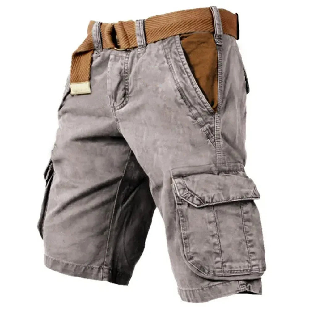 Vintage-Charm Cargo Shorts