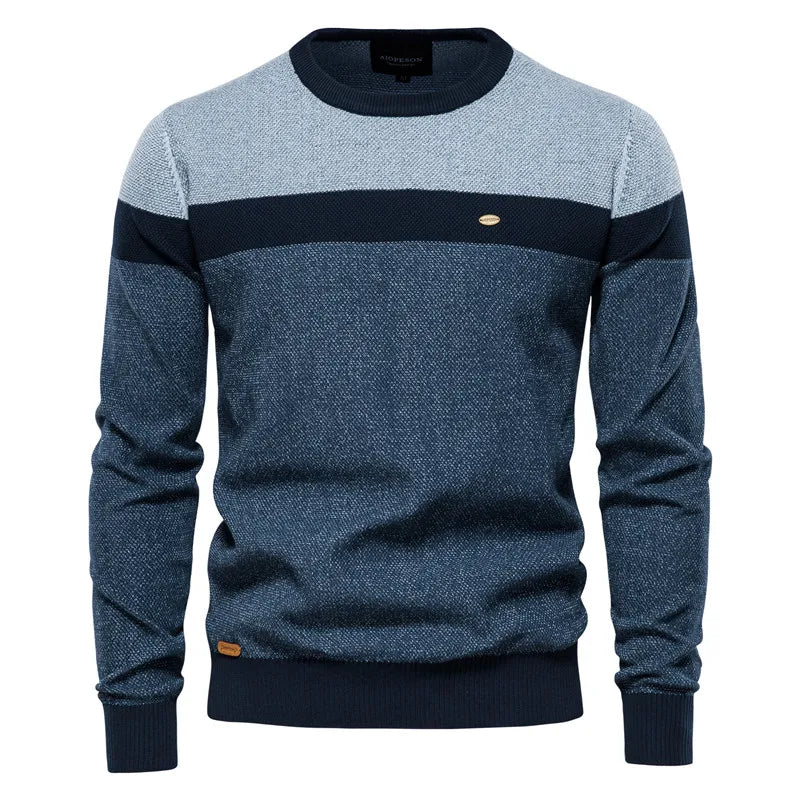 Slim-Fit Cotton Sweater