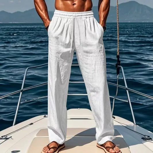 Effortless Summer Linen Trousers