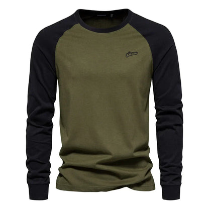 Breathable Raglan Long-Sleeve Shirt
