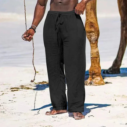 Cool Breeze Linen Beach Pants