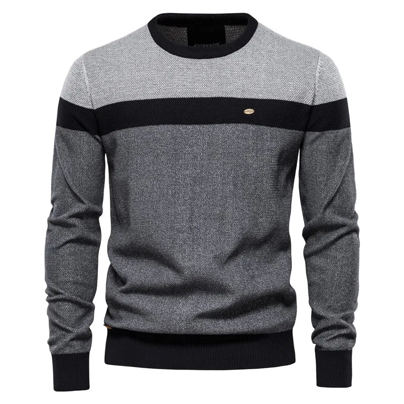 Slim-Fit Cotton Sweater