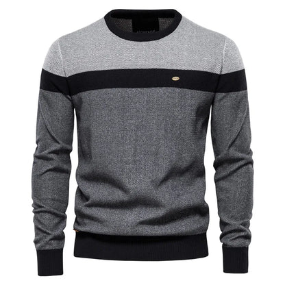 Slim-Fit Cotton Sweater