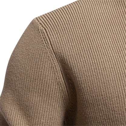 Cotton-Soft Button Sweater