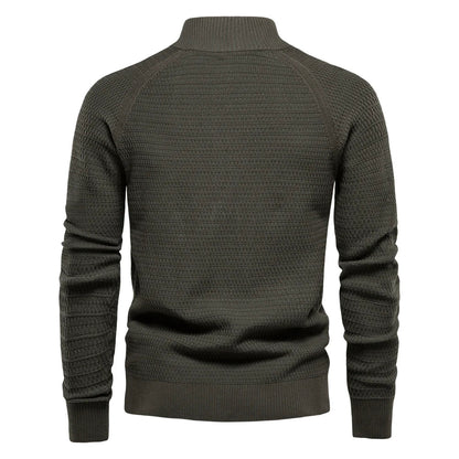 Slim-Fit Cotton Cardigan
