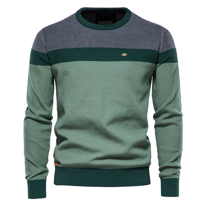 Slim-Fit Cotton Sweater