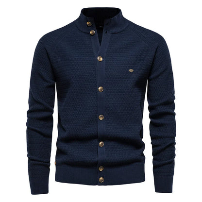 Slim-Fit Cotton Cardigan