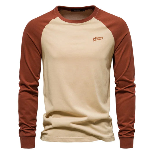 Breathable Raglan Long-Sleeve Shirt