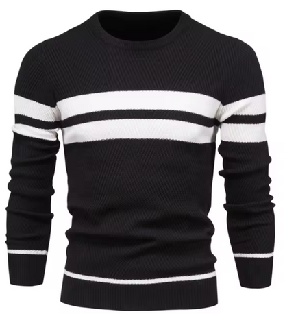 Herringbone Slim-Fit Sweater