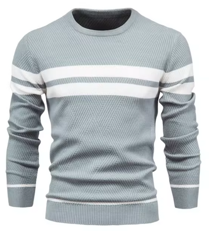 Herringbone Slim-Fit Sweater
