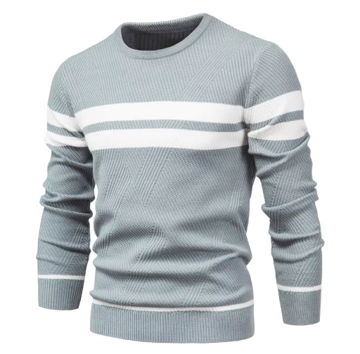 Herringbone Slim-Fit Sweater
