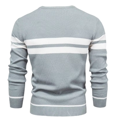 Herringbone Slim-Fit Sweater