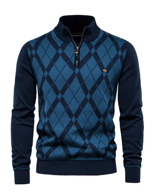 Soft-Touch Half-Zip Sweater
