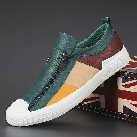 Artistic Comfort Leather Trainers