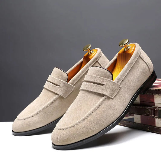 Suede Comfort Loafers