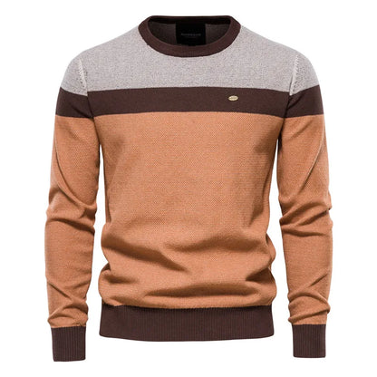 Slim-Fit Cotton Sweater