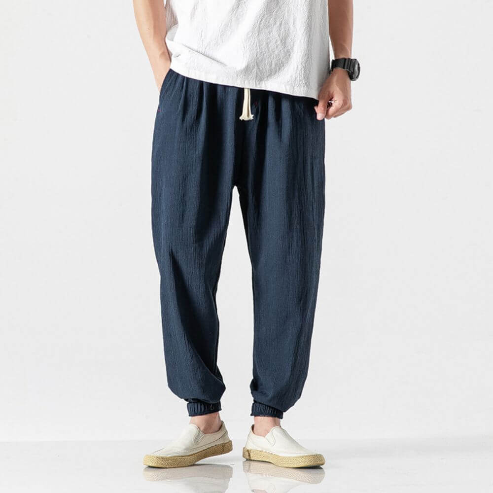 Cooling Elastic-Waist Pants