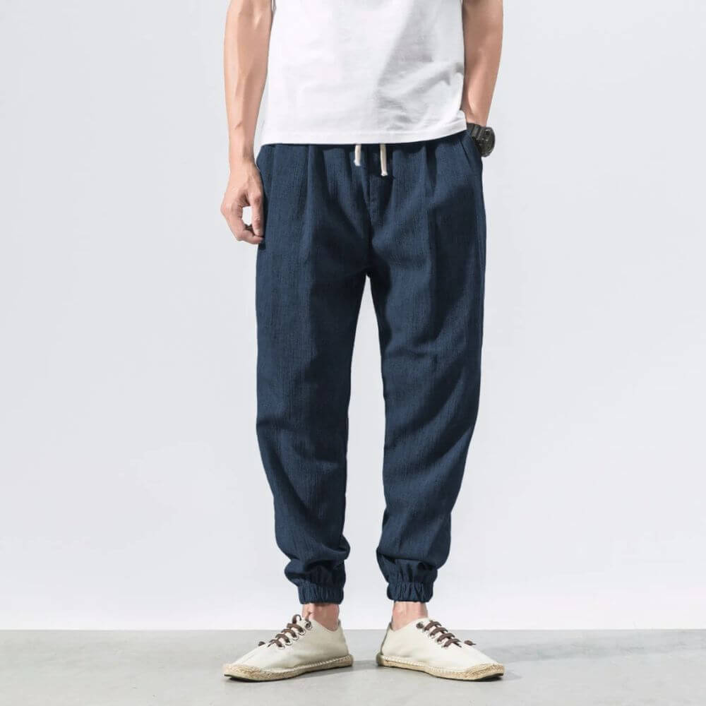 Cooling Elastic-Waist Pants