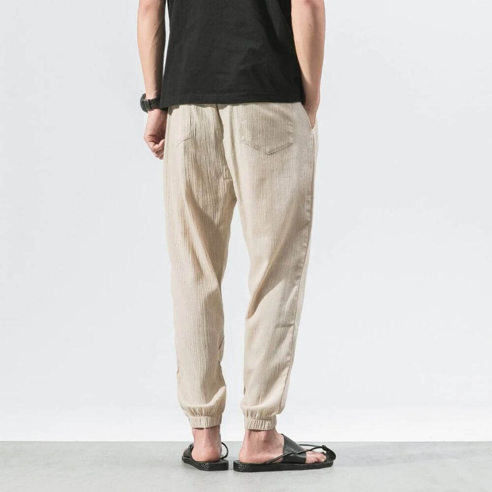 Cooling Elastic-Waist Pants