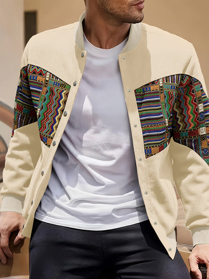 Flattering Color-Block Jacket