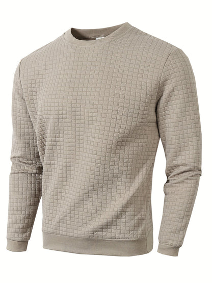 Plaid Comfort-Fit Sweater