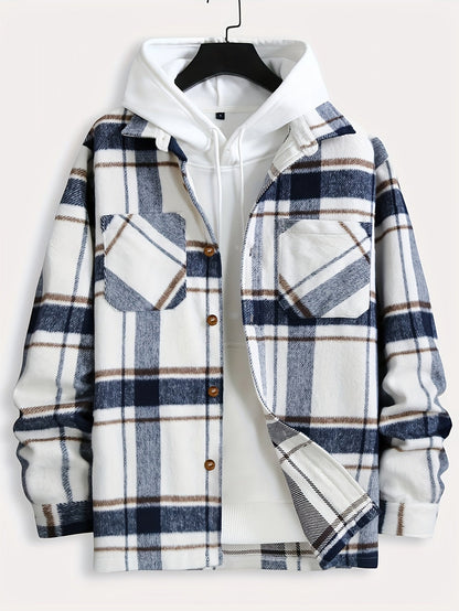 Flattering Plaid Jacket
