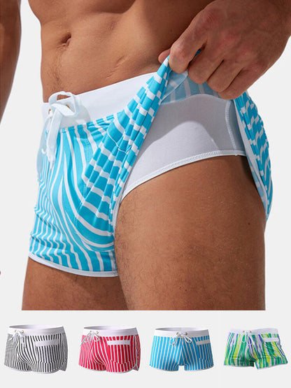 Secure-Pocket Swim Trunks