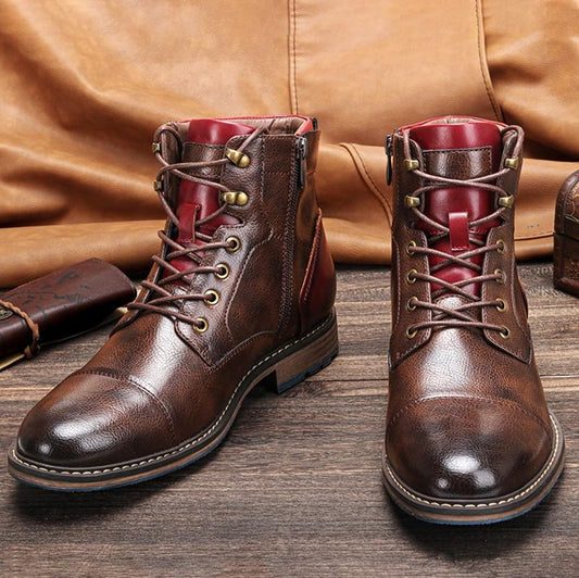 Effortless Elegance Oxford Boots
