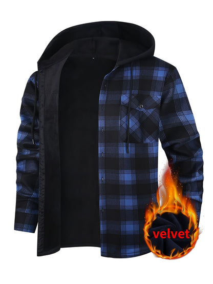 Cozy Plaid Hoodie