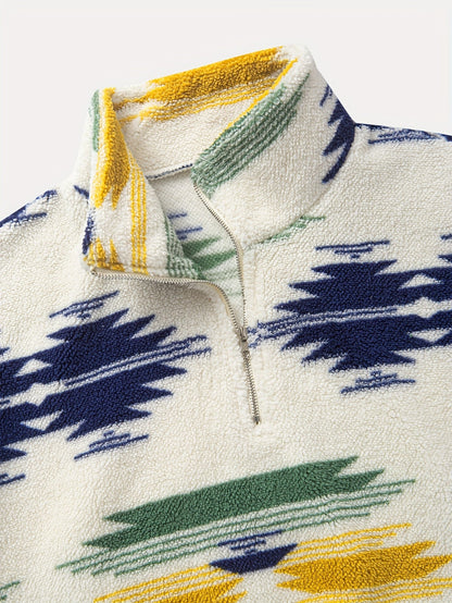 Flatter-Fit Fleece Sweater