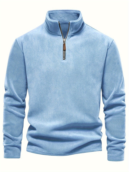 Cozy-Fleece Knit Sweater