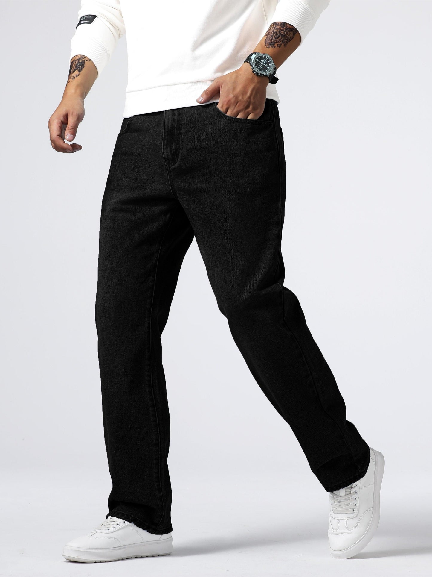 Everyday-Comfort Denim Pants