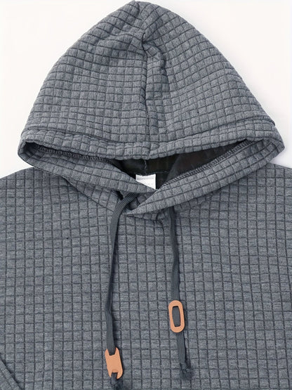Flattering Plaid Hoodie
