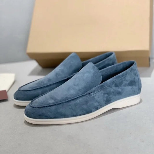 Elegant Suede Slip-On Shoes