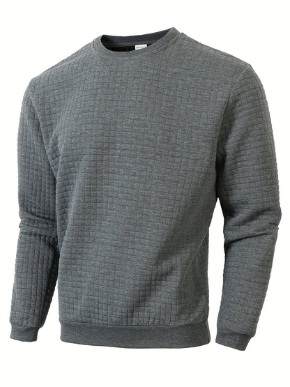 Plaid Comfort-Fit Sweater