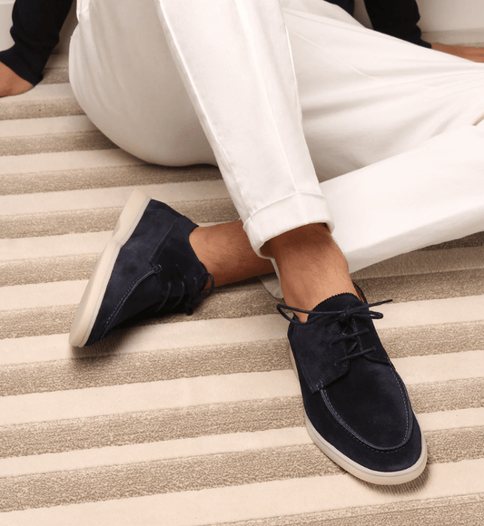Versatile Suede Moccasin Slip-On